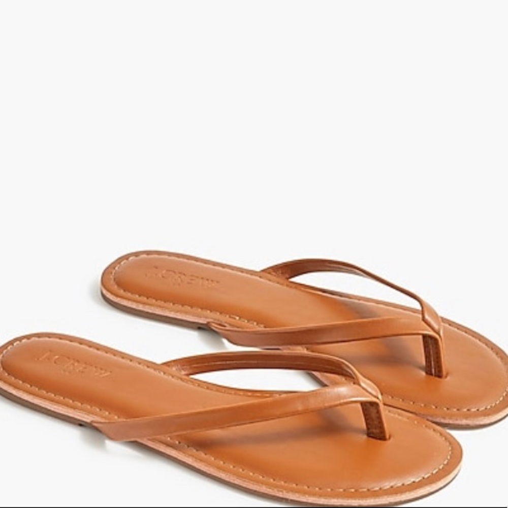 J-Crew Easy summer flip-flops in hot pink